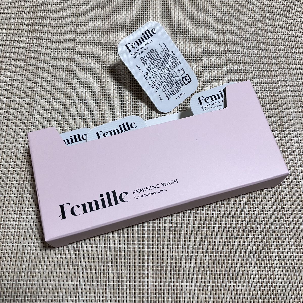 フェミニンウォッシュFD 8 packs/Femille/デリケートゾーンケアを使ったクチコミ（1枚目）