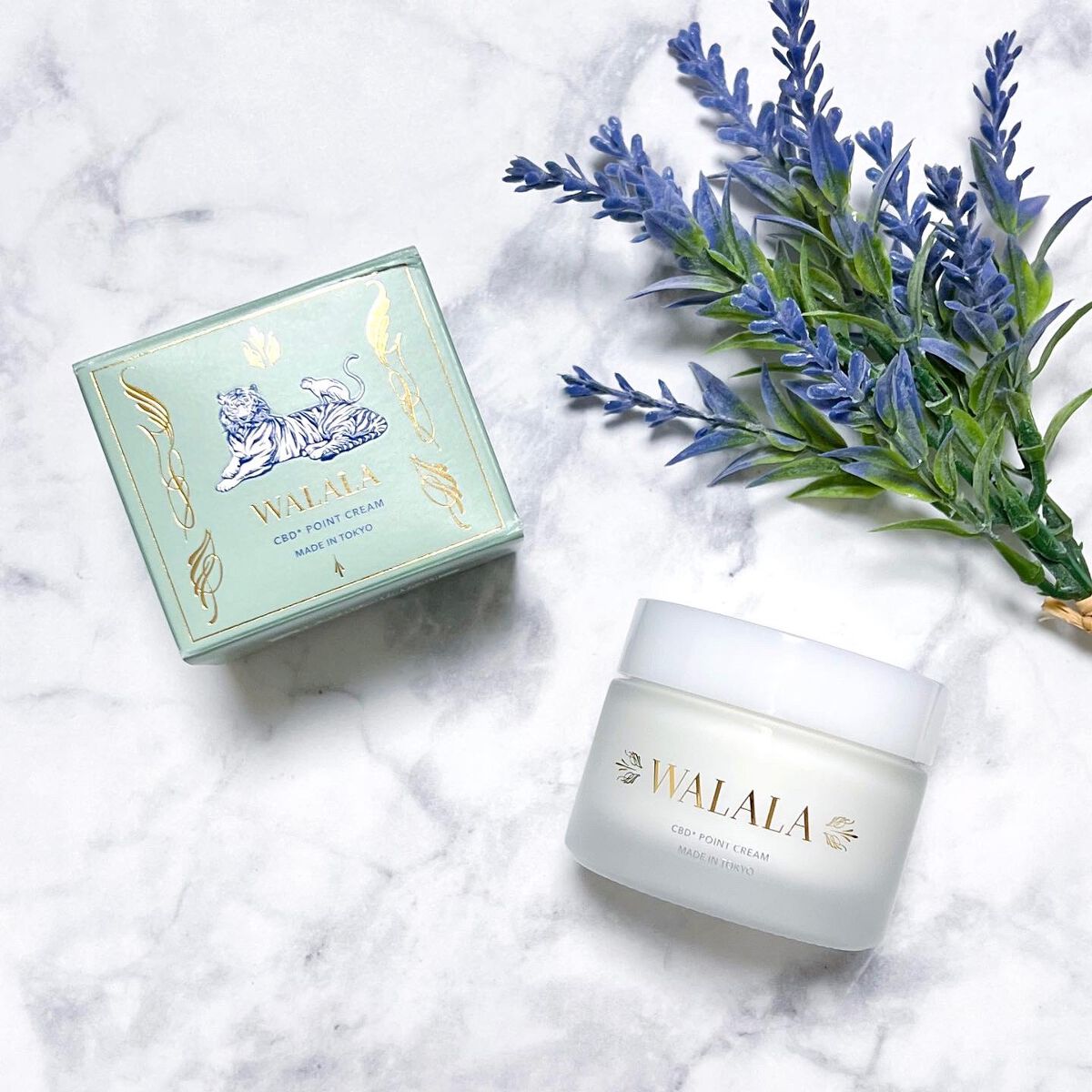CBD ポイントクリーム/WALALA/フェイスクリームを使ったクチコミ(1枚目)