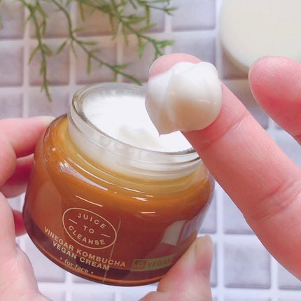 ビネガー コンブチャヴィーガン クリーム/JUICE TO CLEANSE/フェイスクリームを使ったクチコミ(4枚目)