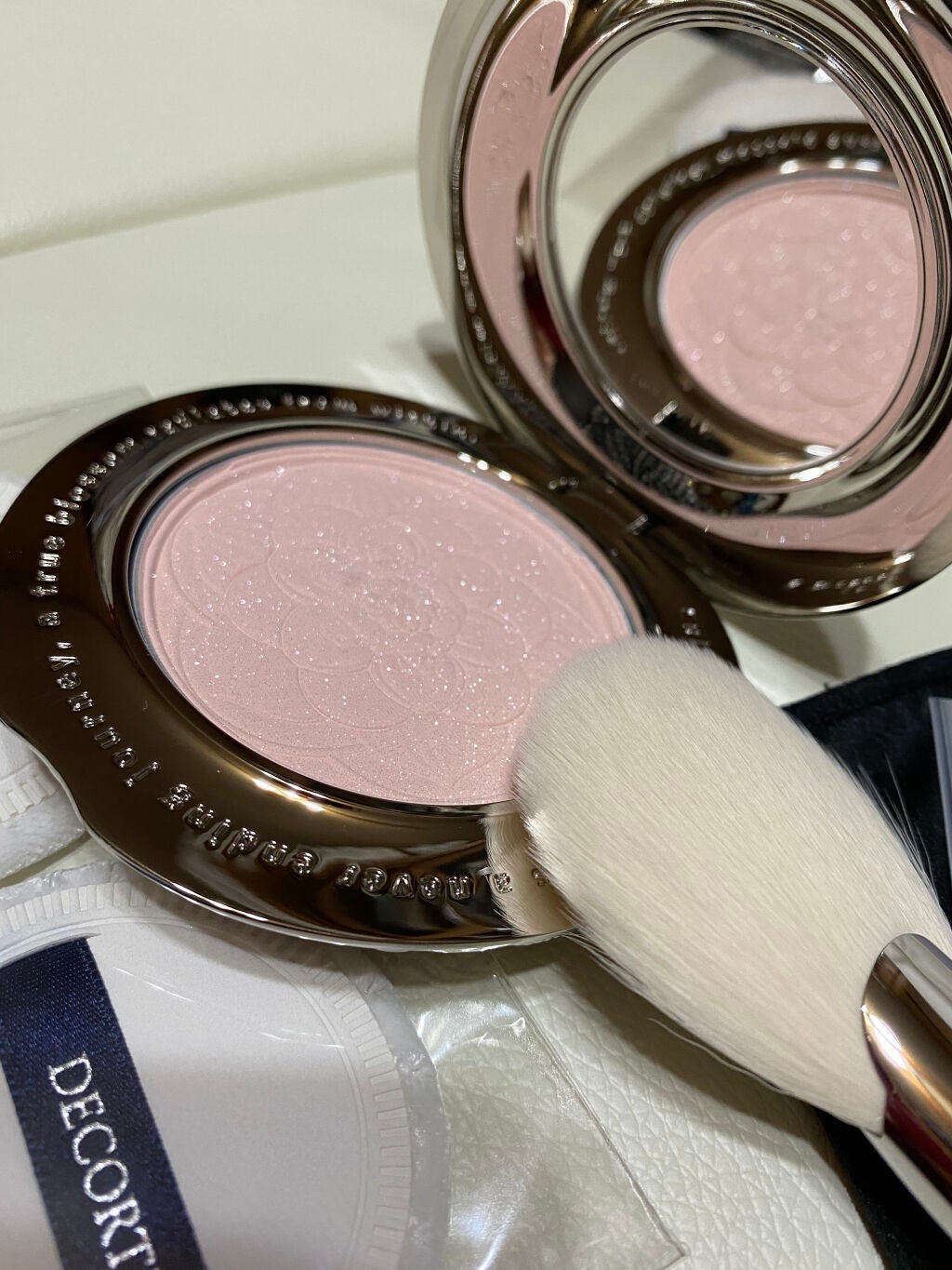 マルセル ワンダース コレクション コスメデコルテ フェイスパウダー X/DECORTÉ/プレストパウダーを使ったクチコミ(9枚目)