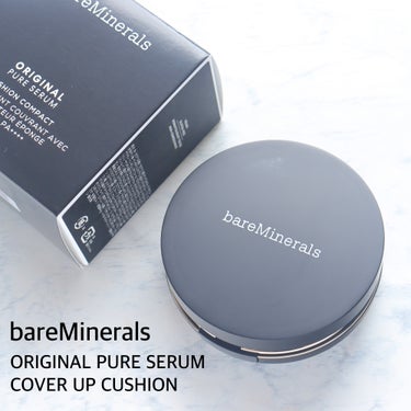 オリジナル ピュア セラム カバーアップ クッション/bareMinerals/クッションファンデーションを使ったクチコミ（2枚目）