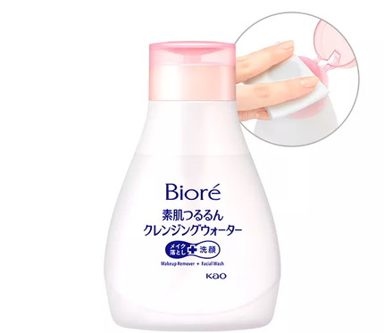 ビオレ 素肌つるるんクレンジングウォーター