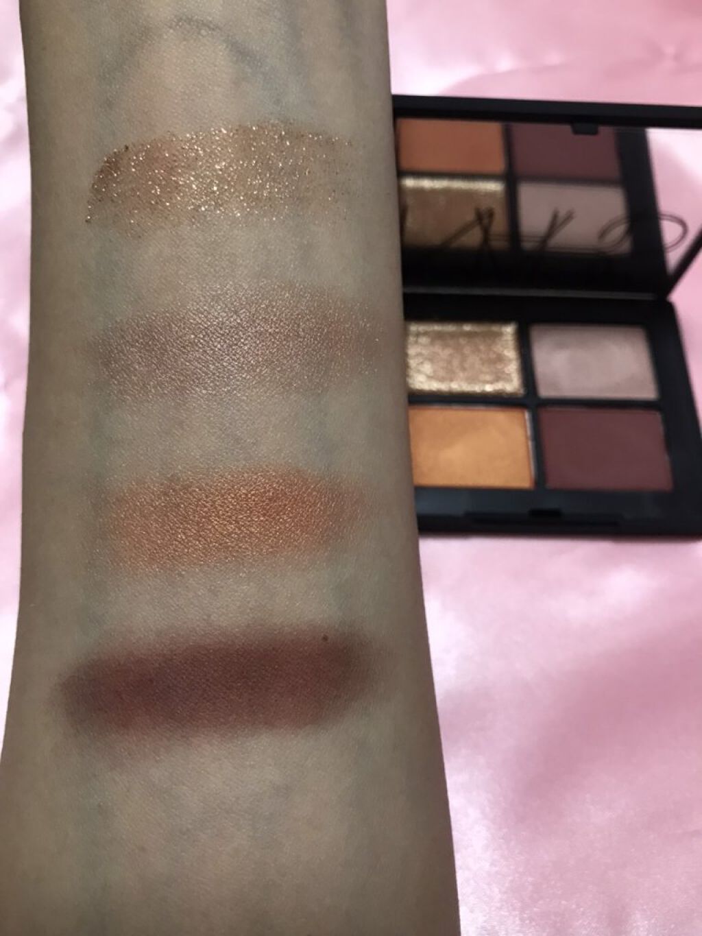 クワッドアイシャドー/NARS/アイシャドウパレットを使ったクチコミ（2枚目）