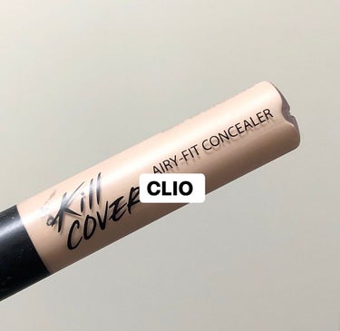 キル カバー エアリーフィット コンシーラー/CLIO/リキッドコンシーラーを使ったクチコミ（1枚目）