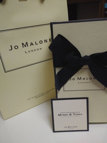 ミルラ ＆ トンカ コロン インテンス/Jo MALONE LONDON/香水(レディース)を使ったクチコミ（1枚目）