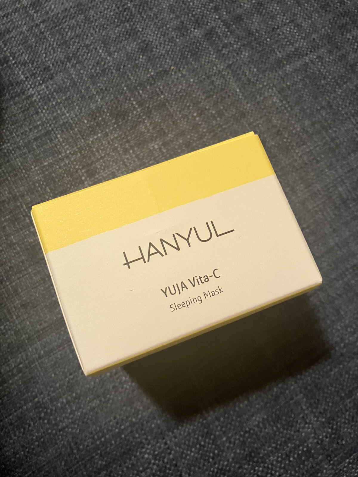 月光ゆず睡眠パック(旧バージョン)/HANYUL(ハンユル)/フェイスクリームを使ったクチコミ（2枚目）