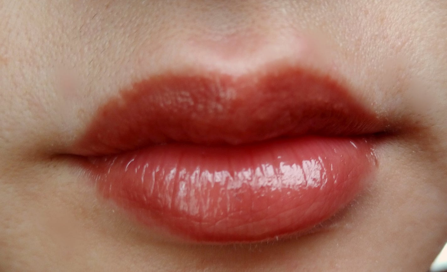 リップカラーシールド/CEZANNE/口紅を使ったクチコミ(3枚目)