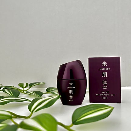 つやしずく スキンケアファンデーション/米肌/リキッドファンデーションを使ったクチコミ(5枚目)