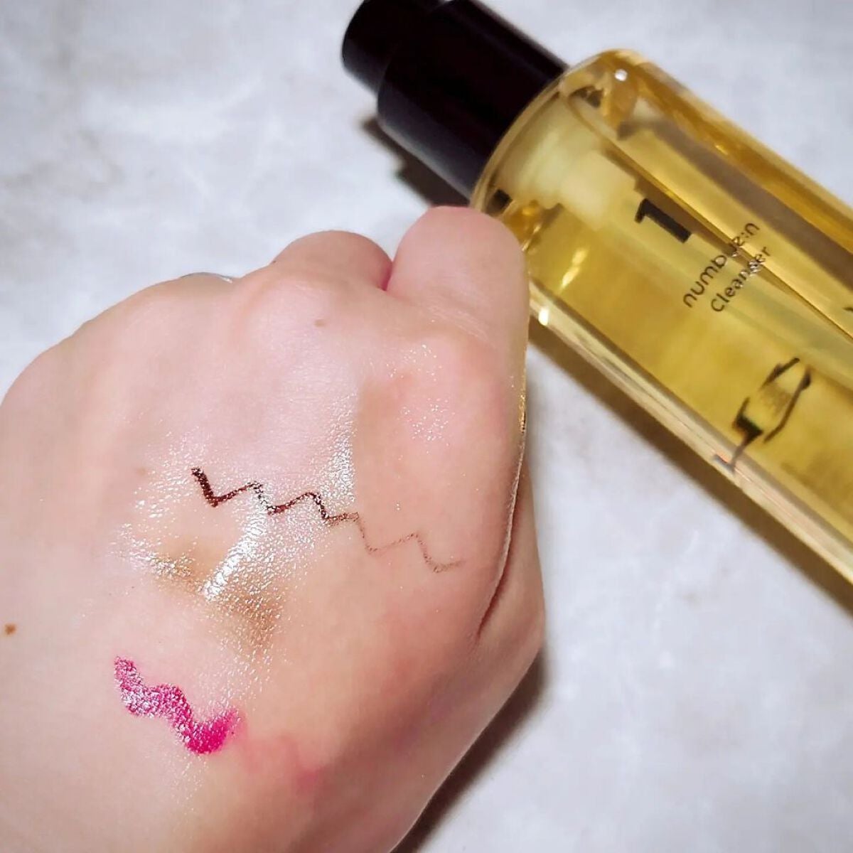 1番 さっぱりすっきりクレンジングオイル/numbuzin/オイルクレンジングを使ったクチコミ(3枚目)