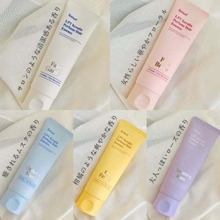 LPT Keratin パフュームヘアエッセンス Blooming Rose/Daleaf/ヘアミルクを使ったクチコミ(3枚目)