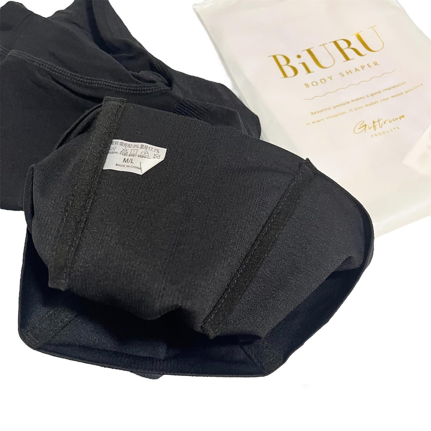 ハイウエスト 補正下着/BiURU/ボディグッズを使ったクチコミ（2枚目）