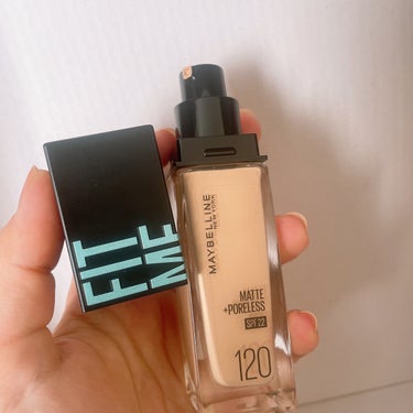 フィットミー リキッドファンデーション R 120/MAYBELLINE NEW YORK/リキッドファンデーションを使ったクチコミ（3枚目）