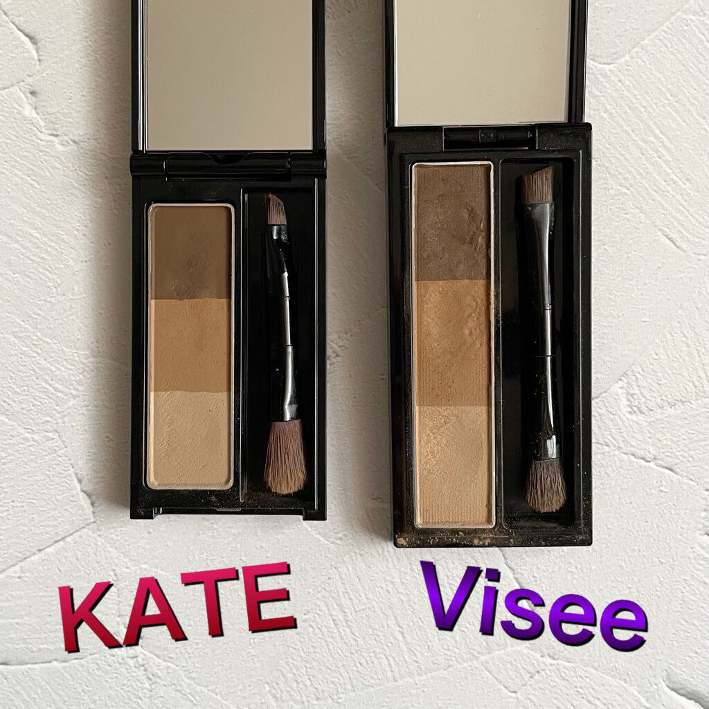 ケイト デザイニングアイブロウ3D/KATE/パウダーアイブロウを使ったクチコミ（2枚目）