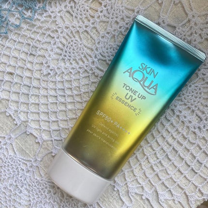 スキンアクア トーンアップUVエッセンス/スキンアクア/日焼け止めクリームを使ったクチコミ(2枚目)