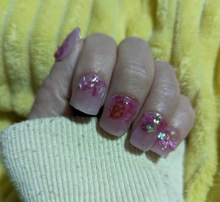 ネイルファンデーション PK04 ヌードピンク/パラドゥ/マニキュアを使ったクチコミ(2枚目)