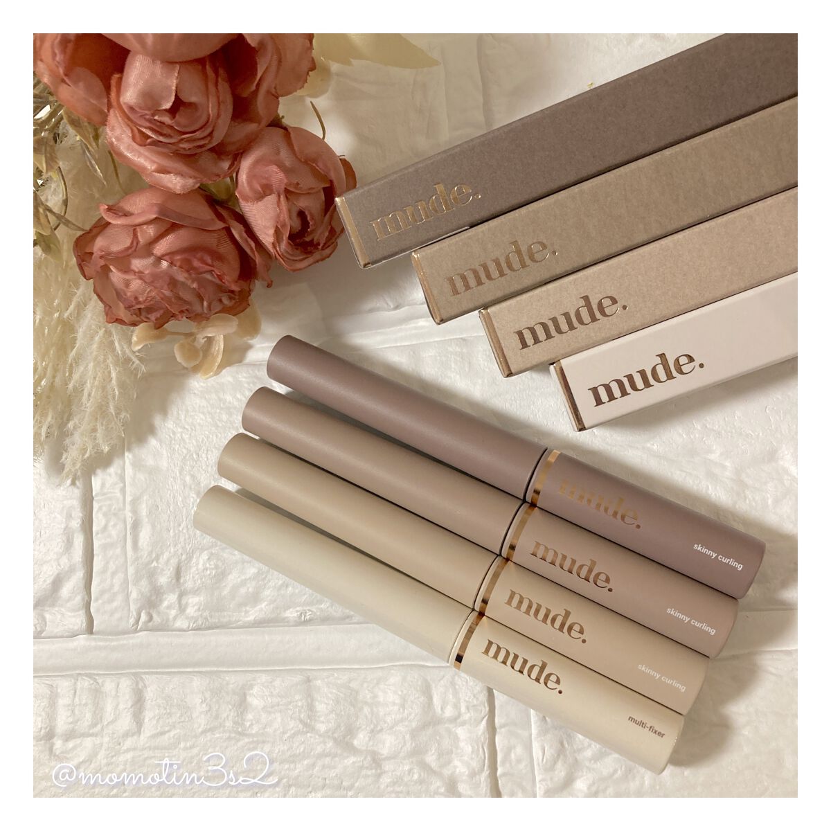 インスパイアスキニーカーリングマスカラ/mude./マスカラを使ったクチコミ（1枚目）