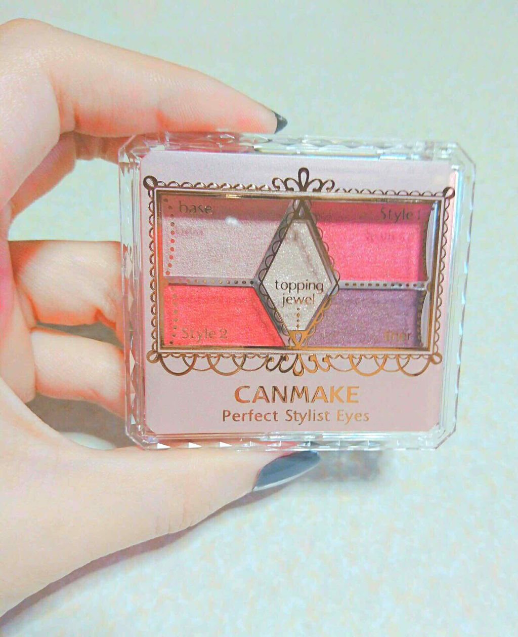 【旧品】パーフェクトスタイリストアイズ/キャンメイク/アイシャドウパレットを使ったクチコミ（2枚目）