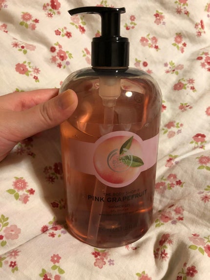 シャワージェル ピンクグレープフルーツ /THE BODY SHOP/ボディソープを使ったクチコミ(1枚目)