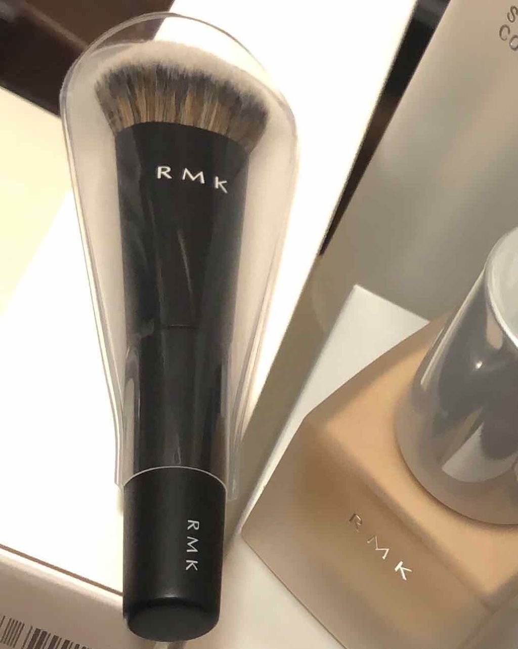 ファンデーションブラシ N/RMK/メイクブラシを使ったクチコミ（1枚目）