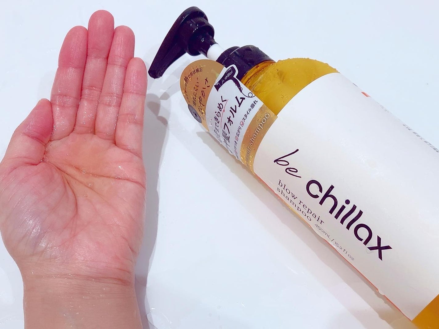 blow repair shampoo / treatment/be chillax/市販シャンプーを使ったクチコミ(3枚目)