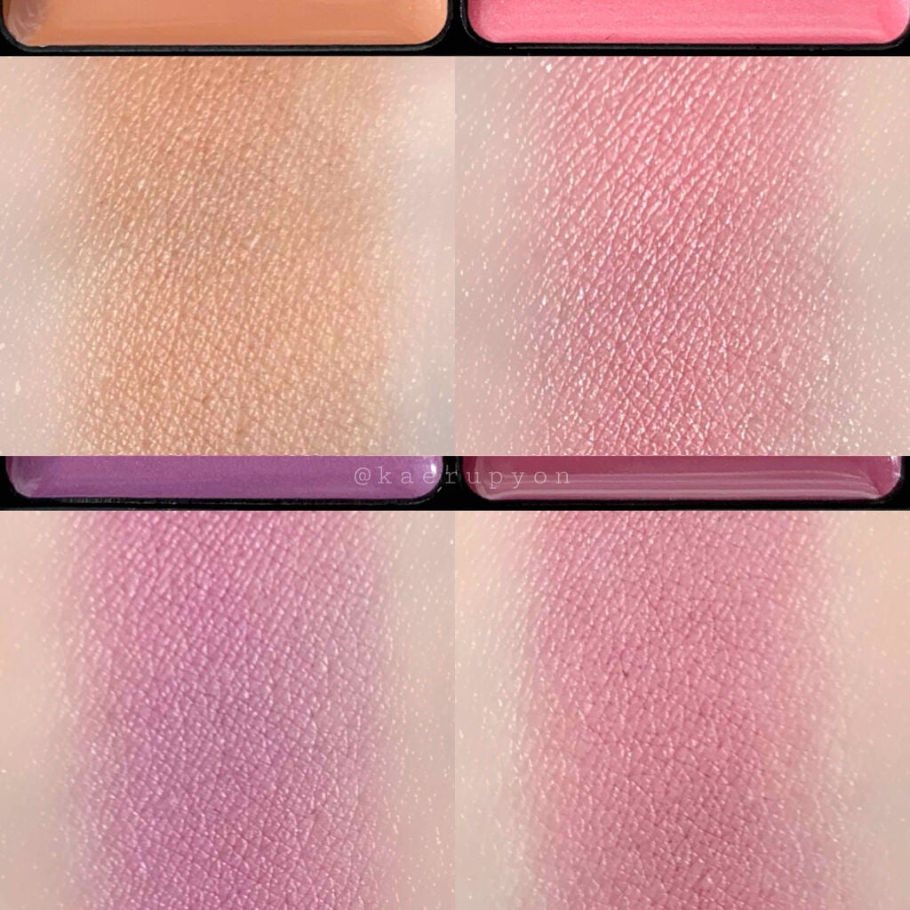 ブルーミング メイクアップキットA(クリームパレット)/Celvoke/メイクアップキットを使ったクチコミ(2枚目)