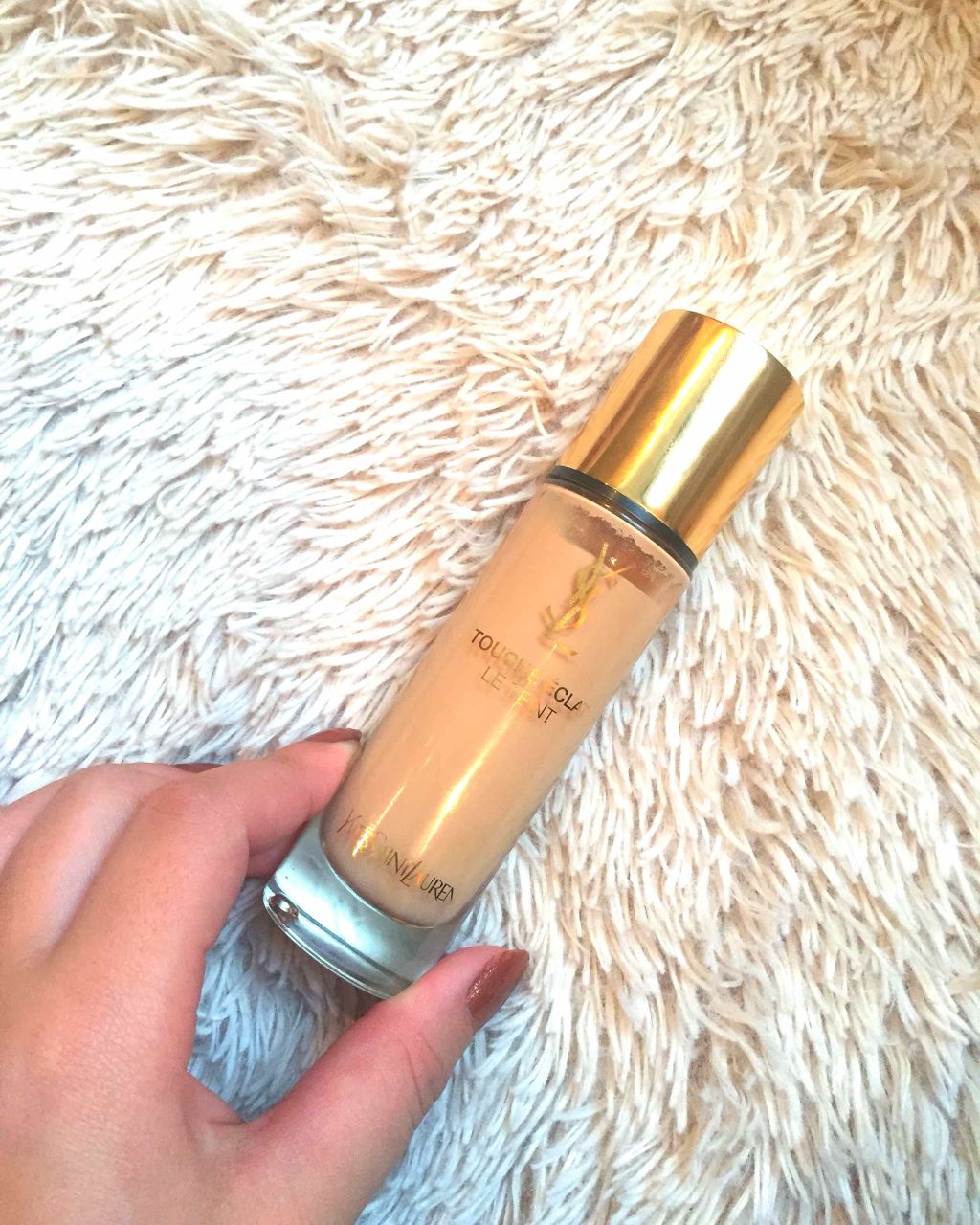 タン ラディアント タッチ エクラ/YVES SAINT LAURENT BEAUTE/リキッドファンデーションを使ったクチコミ（1枚目）