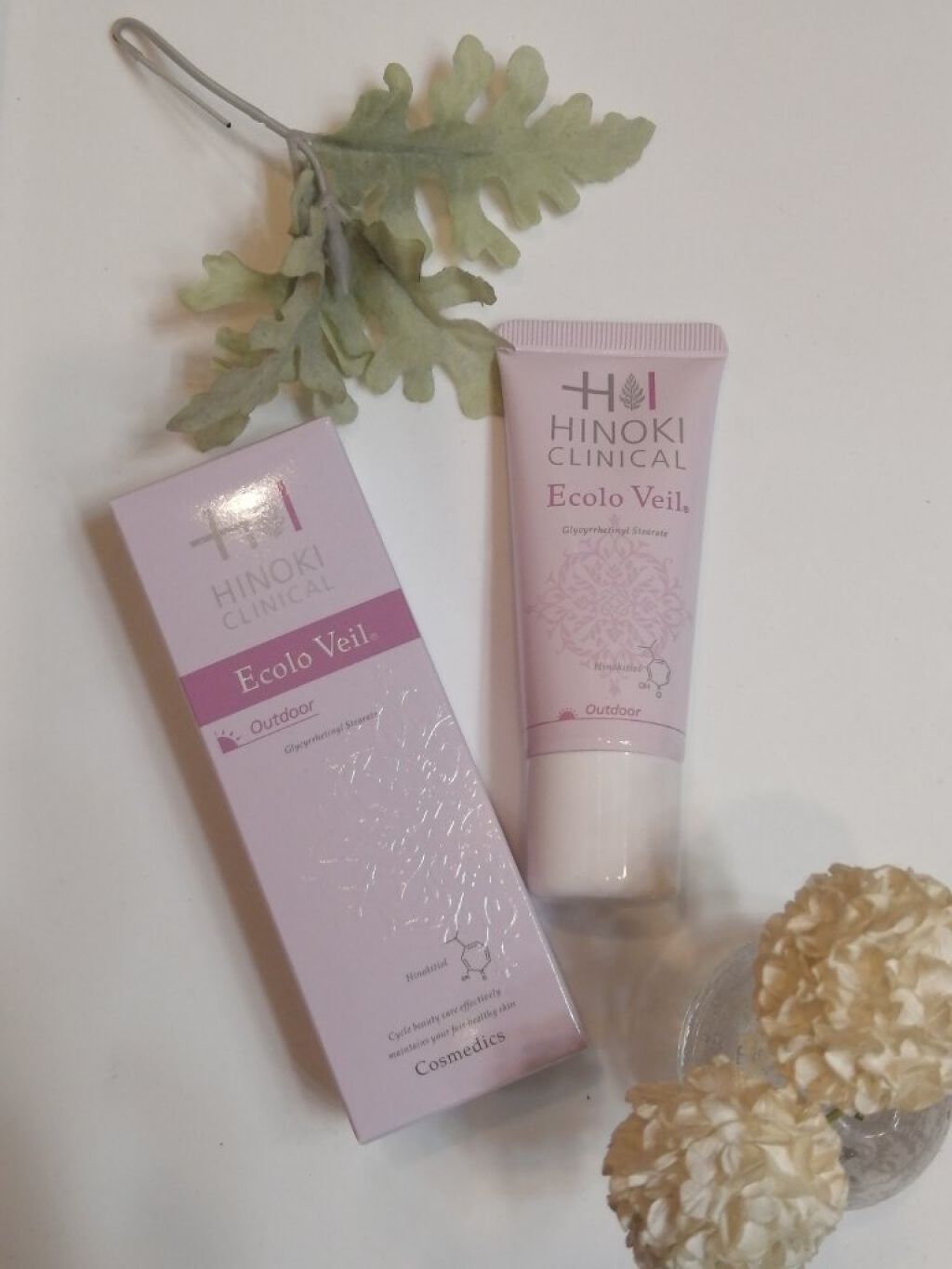 エコロヴェール/ヒノキ肌粧品/日焼け止めクリームを使ったクチコミ（1枚目）