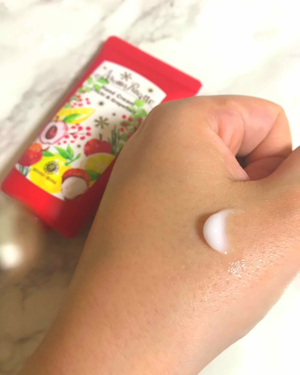 アロマルセット ハンドクリーム LC&GF/ハウス オブ ローゼ/ハンドクリームを使ったクチコミ（2枚目）