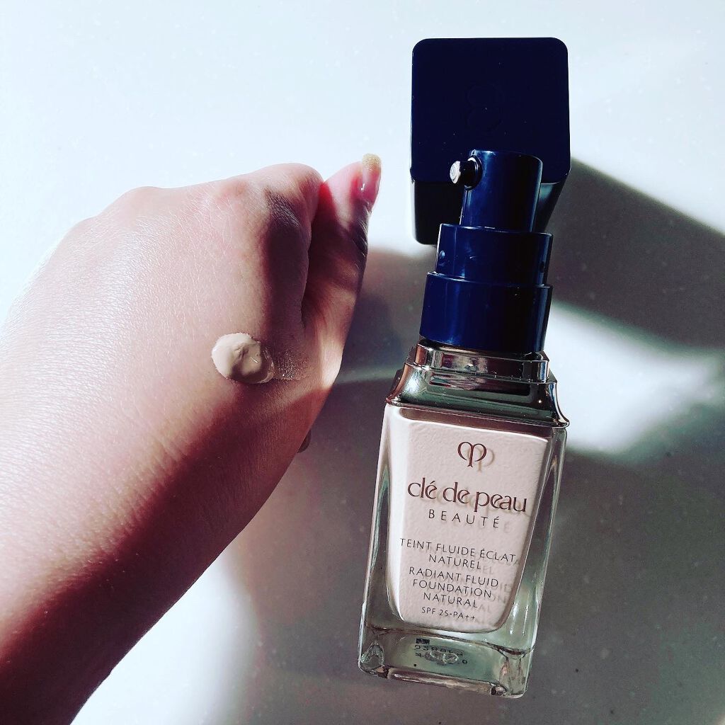 クレ・ド・ポー ボーテ タンフリュイドエクラ ナチュレル/クレ・ド・ポー ボーテ/リキッドファンデーションを使ったクチコミ(2枚目)