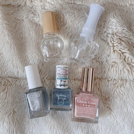 グロッシーコート/スキューズミー/オールインワンネイルを使ったクチコミ(2枚目)