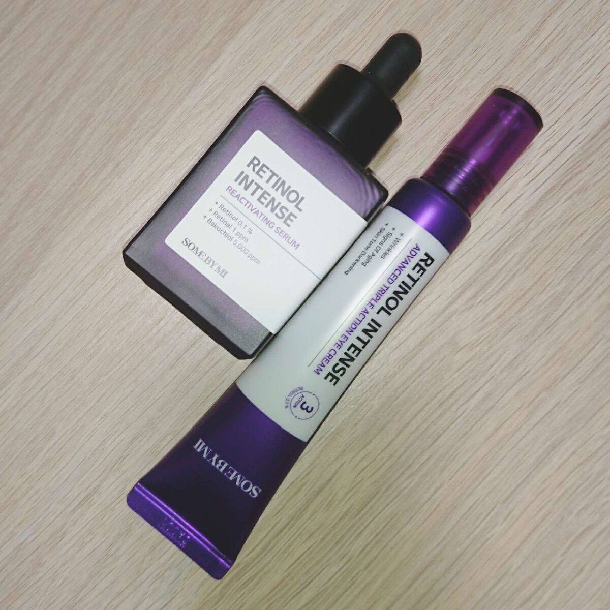 レチノールインテンシブ アドバンスドトリプルアクションアイクリーム/SOME BY MI/アイケア・アイクリームを使ったクチコミ（2枚目）