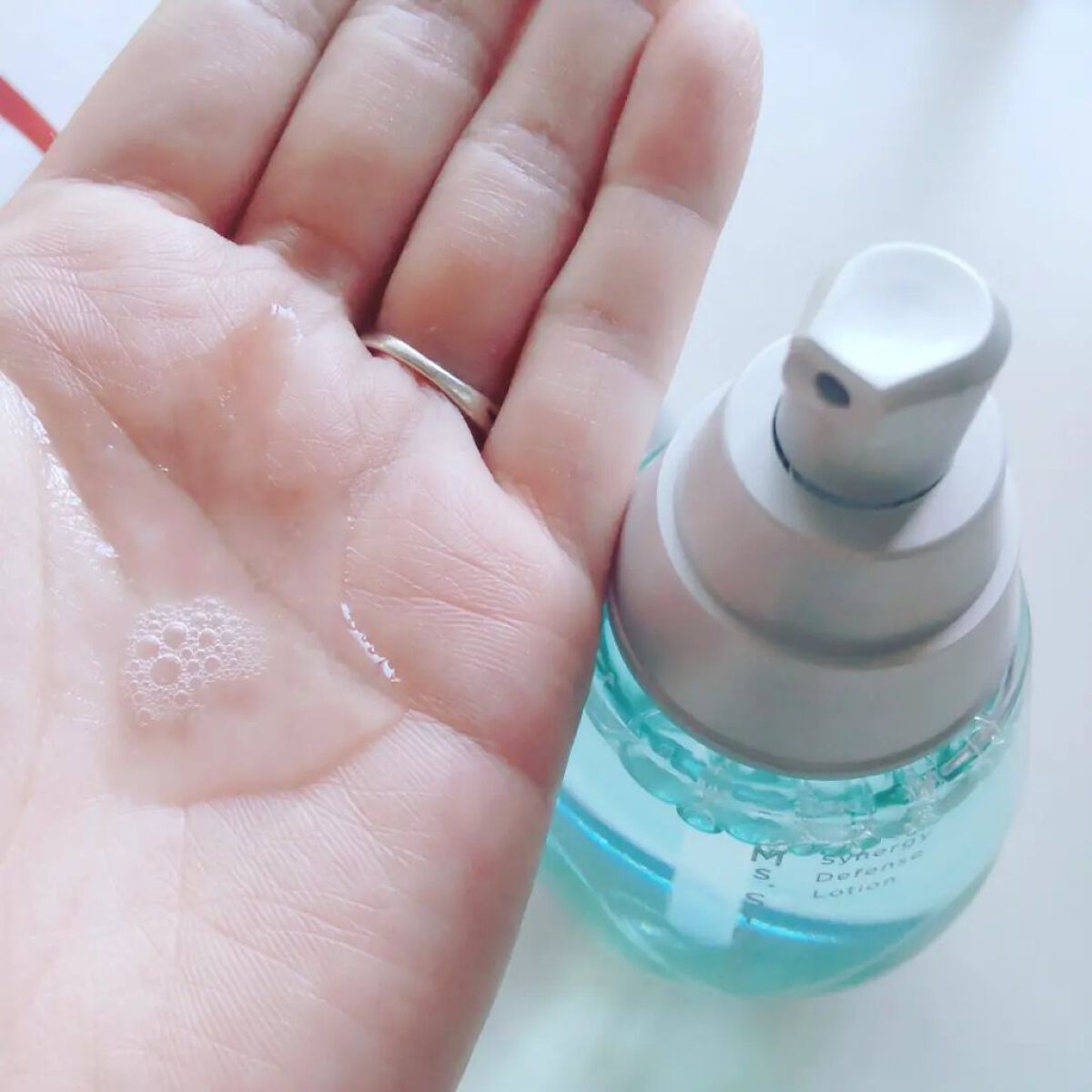 シナジーディフェンス ローション/Ms.SYNERGY/化粧水を使ったクチコミ（2枚目）