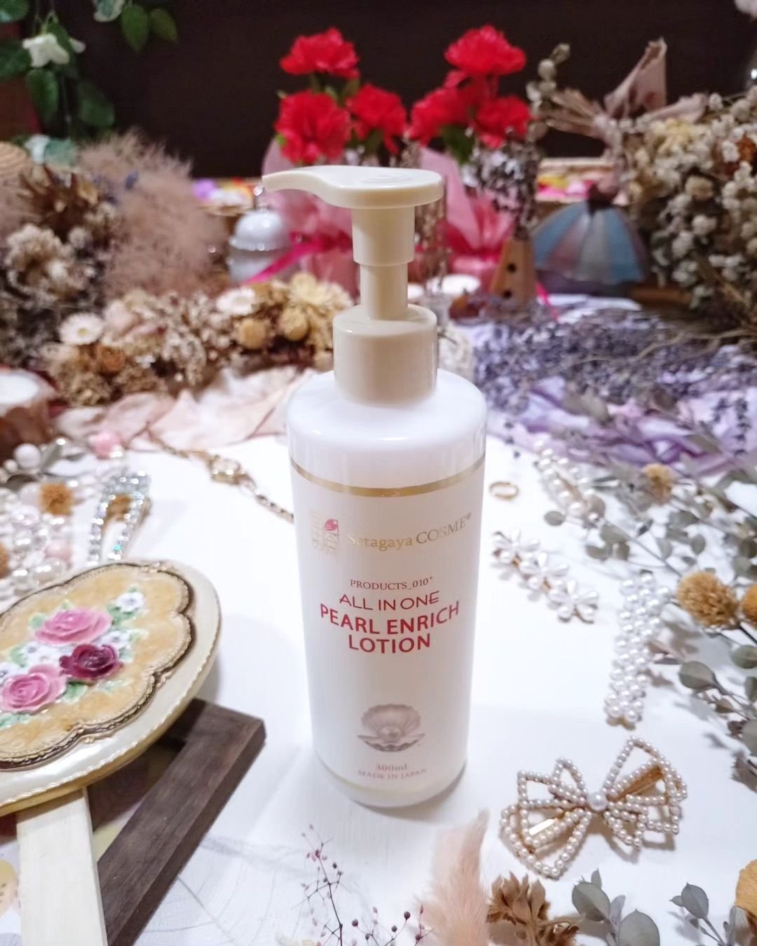 パールエンリッチローション/世田谷コスメ/ボディローションを使ったクチコミ（2枚目）