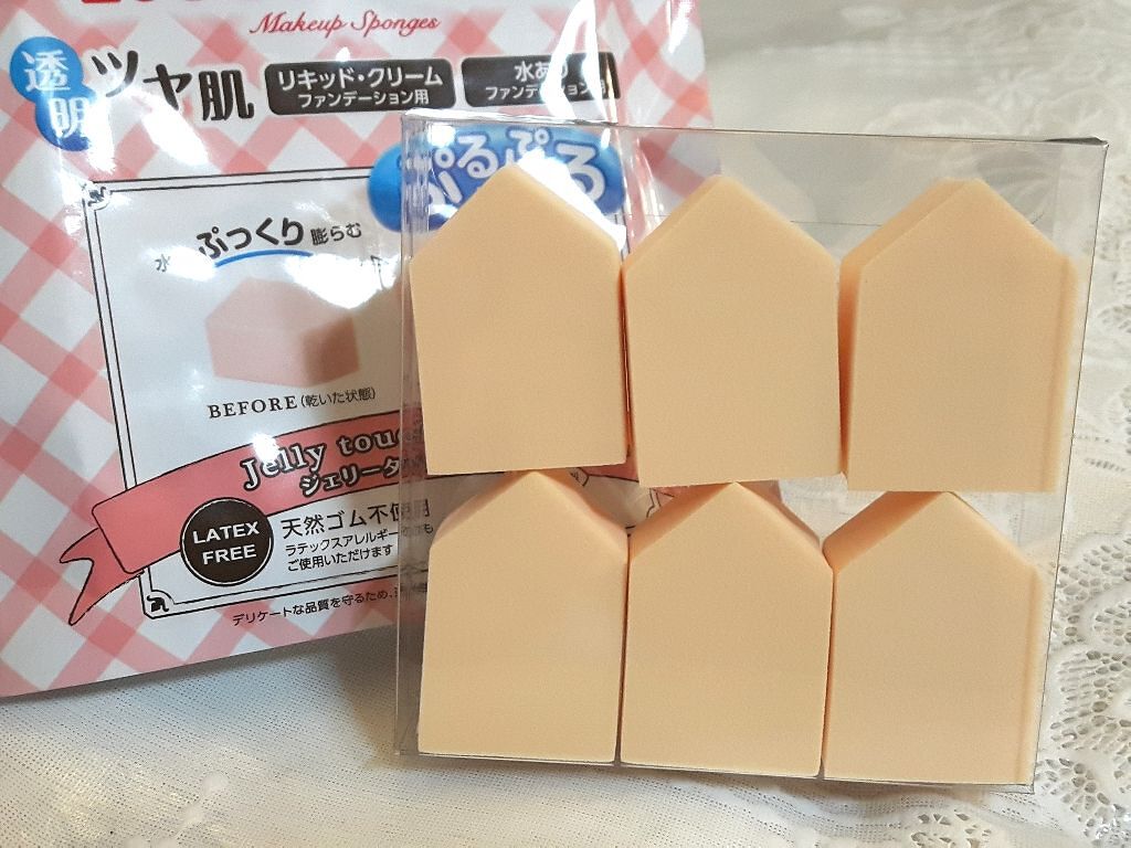 ジェリータッチスポンジ ハウス型/ロージーローザ/パフ・スポンジを使ったクチコミ(2枚目)