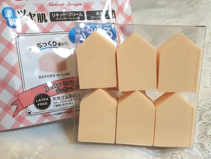 ジェリータッチスポンジ ハウス型/ロージーローザ/パフ・スポンジを使ったクチコミ(2枚目)
