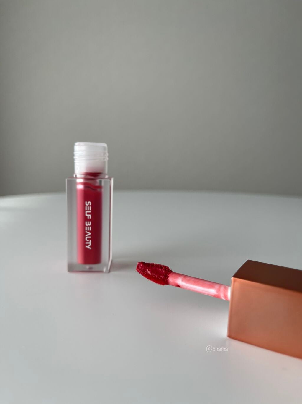 BEATITUDE SHEER MATT LIP TINT/SELF BEAUTY/口紅を使ったクチコミ(2枚目)