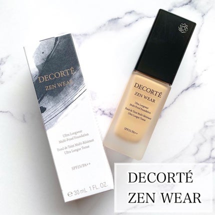 ゼン ウェア フルイド/DECORTÉ/リキッドファンデーションを使ったクチコミ(1枚目)