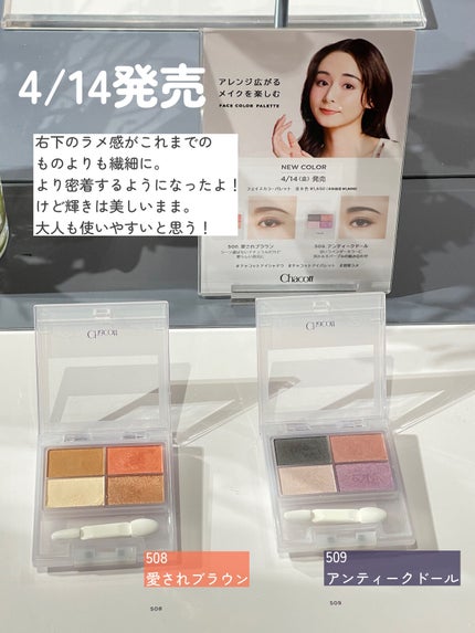 フェイスカラーパレット/チャコット・コスメティクス/アイシャドウパレットを使ったクチコミ(3枚目)