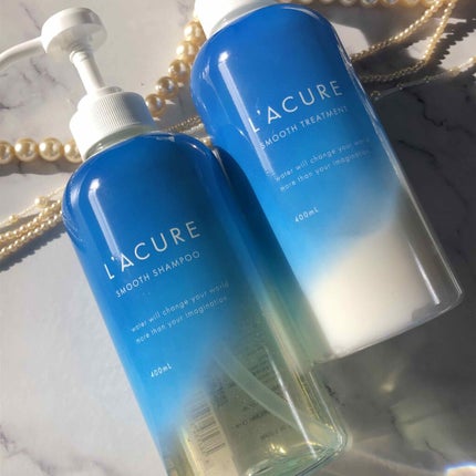 スムースシャンプー/スムーストリートメント/L'ACURE/市販シャンプーを使ったクチコミ(1枚目)