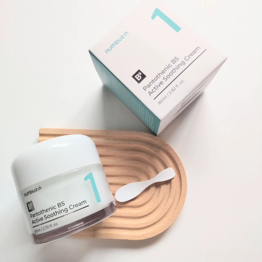 1番 塗るパントテン酸スージングクリーム/numbuzin/フェイスクリームを使ったクチコミ（2枚目）