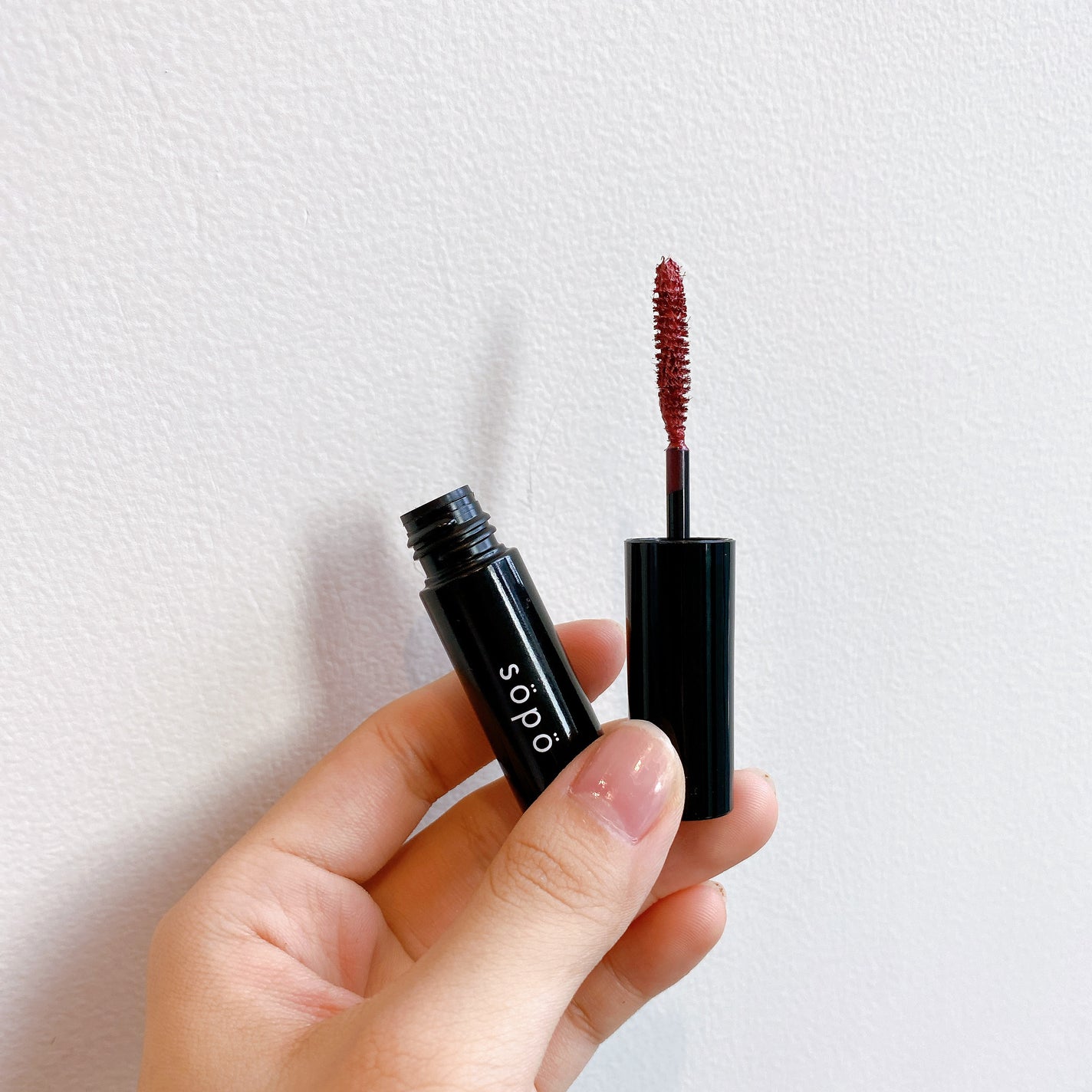 カラーマスカラ/sopo/マスカラを使ったクチコミ(1枚目)