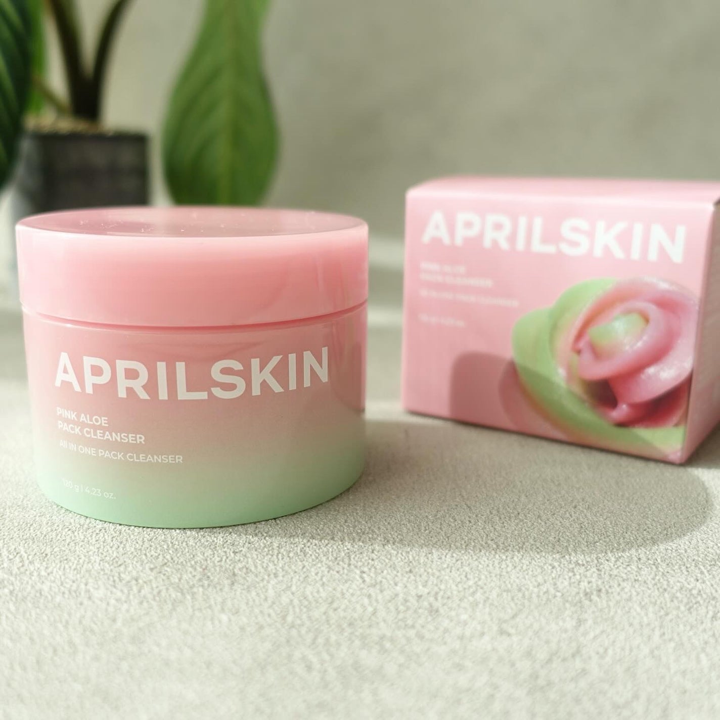 ピンクアロエメレンゲクレンザー/APRILSKIN/その他洗顔料を使ったクチコミ(1枚目)