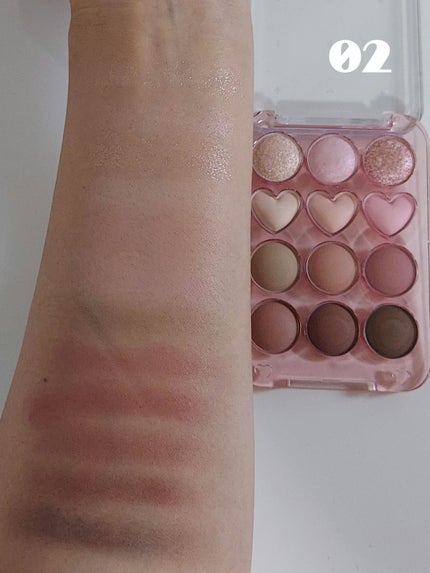 目元チュートリアルアイパレット/Colorgram/アイシャドウパレットを使ったクチコミ(5枚目)