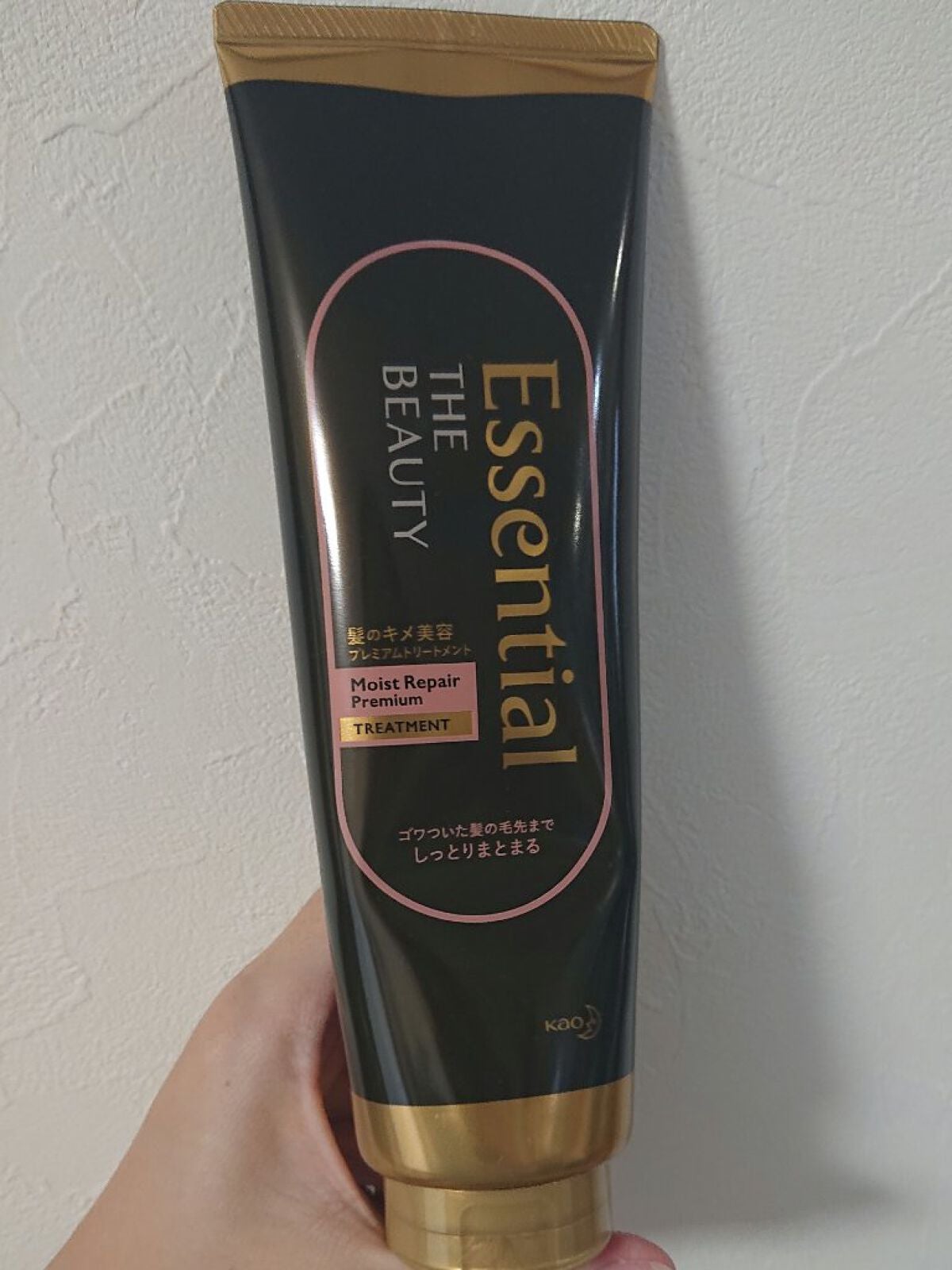 THE BEAUTY 髪のキメ美容プレミアムトリートメント<モイストリペアプレミアム>/エッセンシャル/洗い流すヘアトリートメントを使ったクチコミ(1枚目)