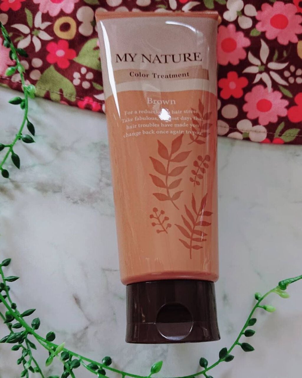 オールインワン カラートリートメント/マイナチュレ/ヘアカラーを使ったクチコミ(1枚目)