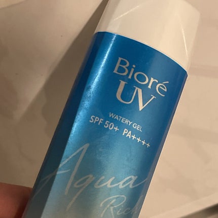 ビオレUV アクアリッチウォータリージェル /ビオレ/日焼け止め・UVケアを使ったクチコミ(1枚目)