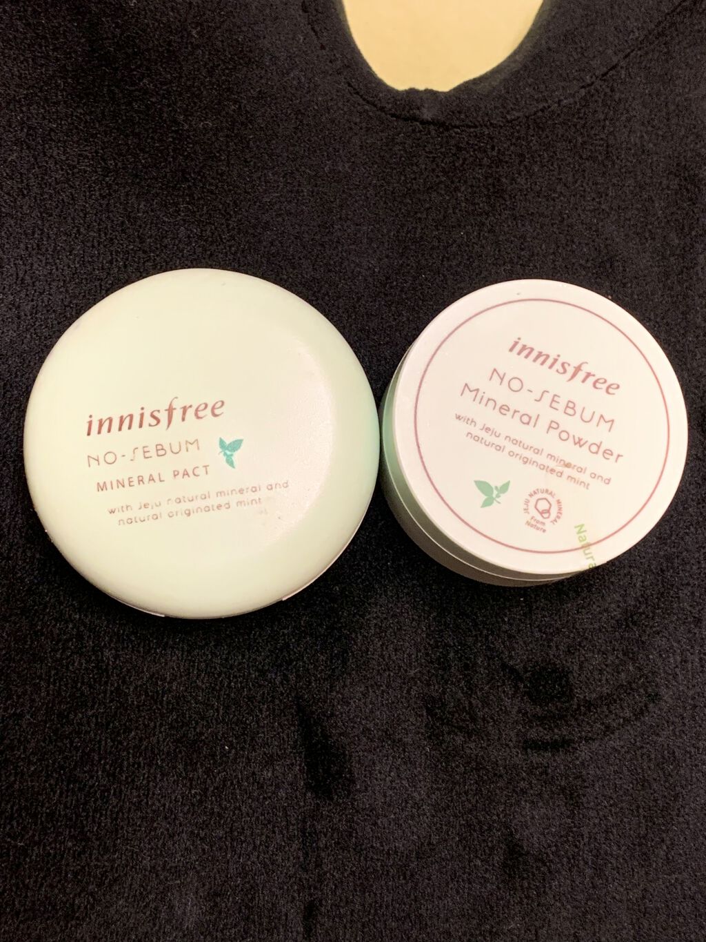 ノーセバム ミネラルパウダー/innisfree/ルースパウダーを使ったクチコミ（1枚目）