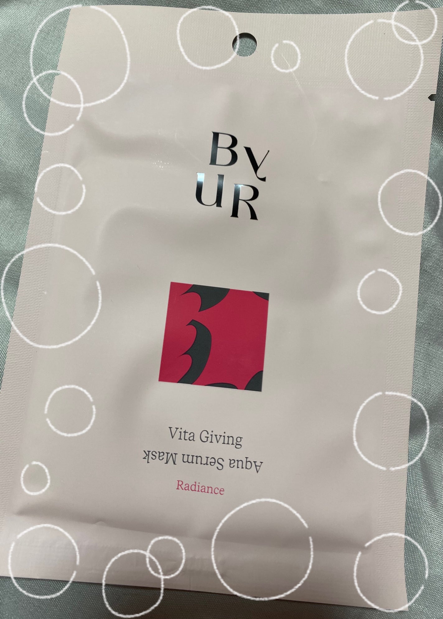 ビタギビング アクアセラムマスク/ByUR/シートマスク・パックを使ったクチコミ(1枚目)