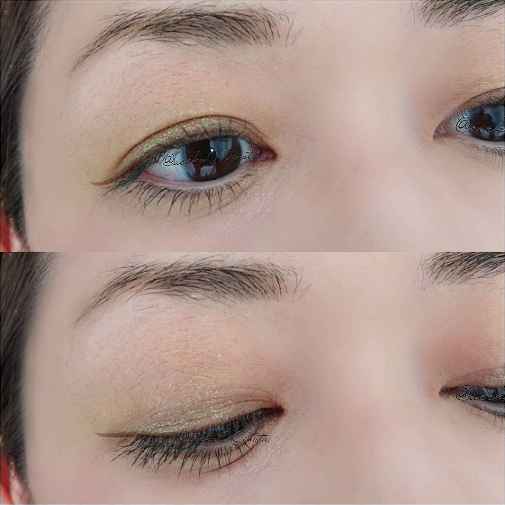 アディクション ザ アイシャドウ クリーム 103C Evening Emerald/ADDICTION/ジェル・クリームアイシャドウを使ったクチコミ（2枚目）