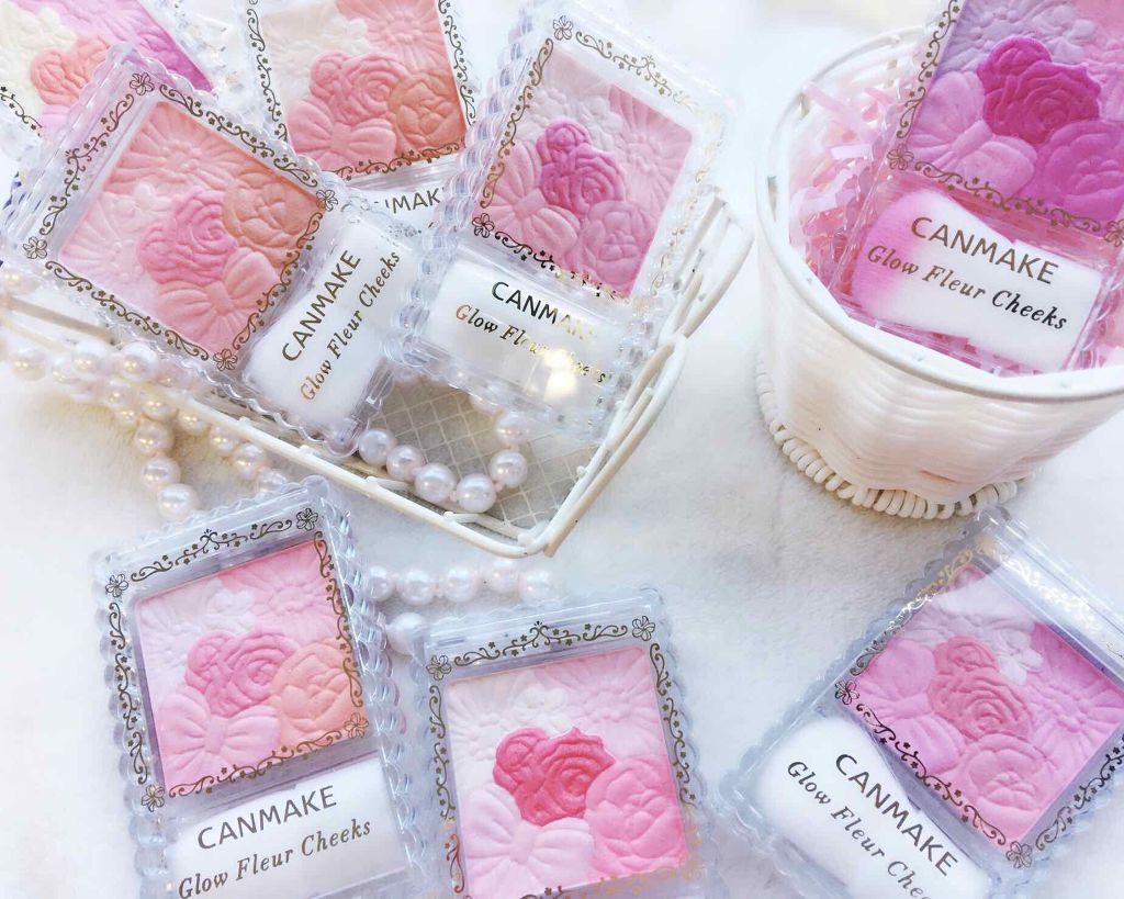 グロウフルールチークス/キャンメイク/パウダーチークを使ったクチコミ(3枚目)